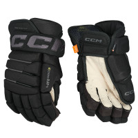 Перчатки CCM Tacks 4 Roll Pro 3 SR black/grey Перчатки CCM Tacks 4 Roll Pro 3 SR black/grey