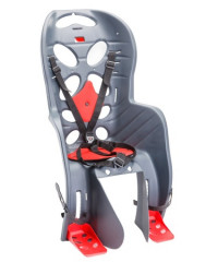 Кресло детское Stels FRAACH C (крепл. на багажник), темно-серое (Италия) LU091147