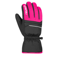 Перчатки горнолыжные Reusch Alan Junior black/pink glo (6461115)
