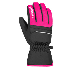 Перчатки горнолыжные Reusch Alan Junior black/pink glo (6461115) 