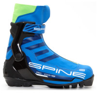 Лыжные ботинки Spine SNS RC Combi (486) (синий/черный/салатовый) (2022)