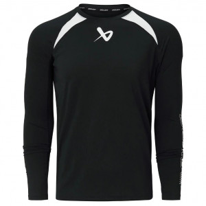 Футболка компрессионная Bauer Perfromance Base Layer LS Top S22 YTH black (1058854) 