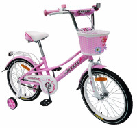 Велосипед Avenger Little Star 12" белый/розовый (2022)