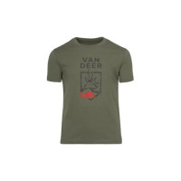Футболка Van Deer Logo T-Shirt JR khaki