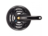 Система Shimano Altus, M311, 175мм, Кв, 48/38/28T, защ, черн (2021)