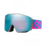 Горнолыжная маска Oakley Line Miner Pro L / prizm snow sapphire iridium Lenses / blue pink Strap - Горнолыжная маска Oakley Line Miner Pro L / prizm snow sapphire iridium Lenses / blue pink Strap