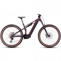 Велосипед Cube Stereo Hybrid One44 HPC SLX 800 27.5" molotov´n´black рама: S (2025)