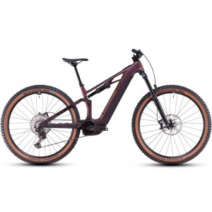Велосипед Cube Stereo Hybrid One44 HPC SLX 800 27.5&quot; molotov´n´black рама: S (2025) 