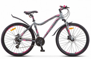 Велосипед Stels Miss-6100 D 26&quot; V010 серый (2019) 