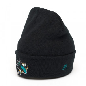 Шапка Atributika&amp;Club NHL San Jose Sharks черная (55-58 см) 59033 