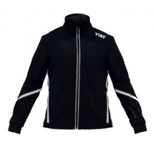 Виндстоппер Vist Titano Plus Softshell Jacket Unisex black-black-white 999900 