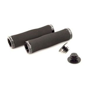 Ручки на руль CLARKS CLO223 3-358 полиуретан 130мм эргон. облегч. 2 фикс. черные 