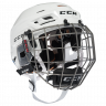 Шлем с маской CCM Tacks 710 Combo SR white - Шлем с маской CCM Tacks 710 Combo SR white
