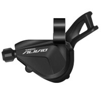 Шифтер Shimano Alivio, M3100-L, левый, 2 скорости, на хомут, без индикатора, трос 1800мм ESLM31002LB