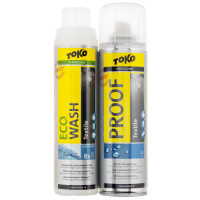 Набор пропитка TOKO Duo-Pack Textile Proof & Eco Textile Wash 2х250 мл.