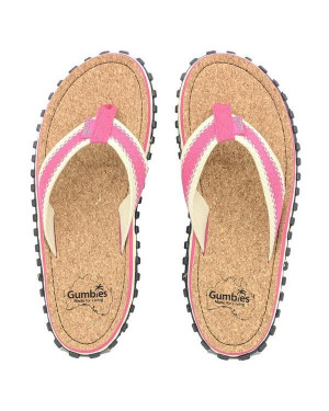 Шлепки женские Gumbies Flip-Flops CORKER PINK (2020) 