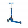 Трехколесный самокат Globber Junior Foldable Lights темно-синий - Трехколесный самокат Globber Junior Foldable Lights темно-синий