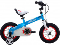 Велосипед Royal Baby Honey Steel 14" голубой (2021)