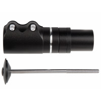 Удлинитель штока вилки выдвижной MX-ST-01 безрезьбовой рулевой колонки 1-1/8" 116мм алюм. черн.