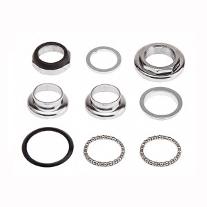 Детали рулевой колонки Feimin FP-H803 1-1/8&quot; резьбовая стальная хромированная 