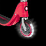 Самокат Globber Flow 125 Lights красный - Самокат Globber Flow 125 Lights красный