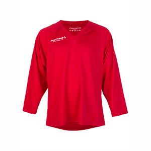 Тренировочная майка Fischer Practice Jersey JR красная (H03816) 