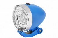 Фонарь передний Stels JY-592 3 светодиода серебристо-синий