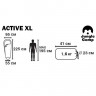Спальник Jungle Camp Active XL серый/синий - Спальник Jungle Camp Active XL серый/синий