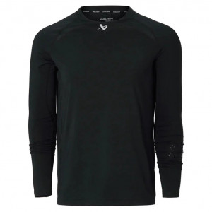 Футболка компрессионная Bauer Pro Base Layer LS Top S22 YTH black (1058852) 