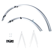 Комплект крыльев Oxford 700c/27" Std Narrow 31mm Mudguard Silver