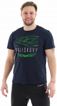 Футболка Dragonfly с принтом Priiskovy цвет синий (M)