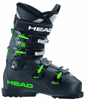 Горнолыжные ботинки Head Edge LYT 90 black-green (2023) 