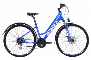 Велосипед Dewolf Asphalt 20 W 28&quot; ярко-синий/белый/серый Рама: 16&quot; (2021) 
