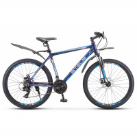 Велосипед Stels Navigator-620 MD 26" V010 (м) темно-синий рама: 17" (2025)