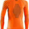Футболка X-Bionic Invent 4.0 Shirt Round Neck Lg Sl JR sunset orange/anthracite O021 - Футболка X-Bionic Invent 4.0 Shirt Round Neck Lg Sl JR sunset orange/anthracite O021