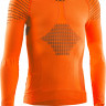 Футболка X-Bionic Invent 4.0 Shirt Round Neck Lg Sl JR sunset orange/anthracite O021 - Футболка X-Bionic Invent 4.0 Shirt Round Neck Lg Sl JR sunset orange/anthracite O021
