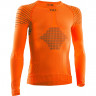Футболка X-Bionic Invent 4.0 Shirt Round Neck Lg Sl JR sunset orange/anthracite O021 - Футболка X-Bionic Invent 4.0 Shirt Round Neck Lg Sl JR sunset orange/anthracite O021