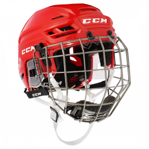 Шлем с маской CCM Tacks 710 Combo SR red 