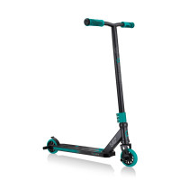 Самокат трюковой Globber GS 540 черный/бирюзовый