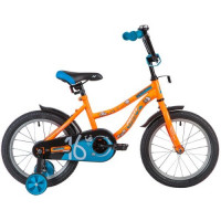 Велосипед NOVATRACK NEPTUNE 16", оранжевый (2020)