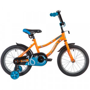 Велосипед NOVATRACK NEPTUNE 16&quot;, оранжевый (2020) 
