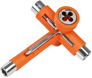 Ключ для скейта СКВОТ Tool orange/chrome 