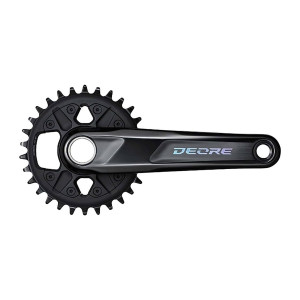 Система SHIMANO 2-720255 12ск EFCM61001EXA0 DEORE M6100-1, для 1x12 ск, 175мм, интегр-й вал, 30T без каретки, для CL:52мм 