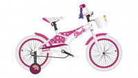 Велосипед Stark Tanuki 18 Girl белый/розовый (2022)