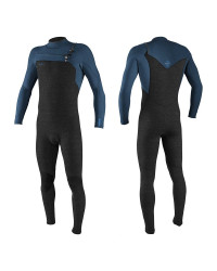 Гидрокостюм мужской длинный O'Neill HYPERFREAK 3/2+ CHEST ZIP FULL blk/blue S20 (5343 GJ8)