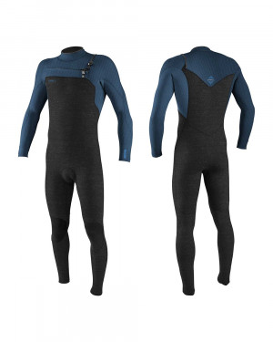 Гидрокостюм мужской длинный O&#039;Neill HYPERFREAK 3/2+ CHEST ZIP FULL blk/blue S20 (5343 GJ8) 