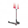 Самокат Globber Master Lights черно-красный - Самокат Globber Master Lights черно-красный