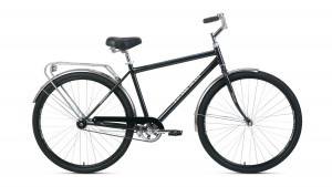 Велосипед Forward Dortmund 28 1.0 черный/серебристый рама: 19&quot; (2021) 