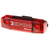 Габаритный фонарь задний Moon Gemini R, 80 люмен, 7 режимов, зарядка от USB, алюминиевый корпус