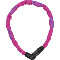 Замок Abus Steel-O-Chain 5805C/75 05-0072497 кодовый, розовый